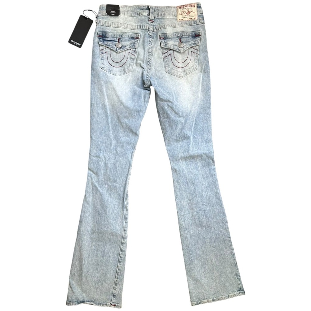 True Religion Light Blue Boot Cut Jeans - Picture 3 of 8